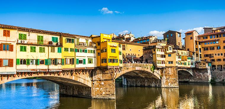 Ponte Vecchio in the hearth of Florence
