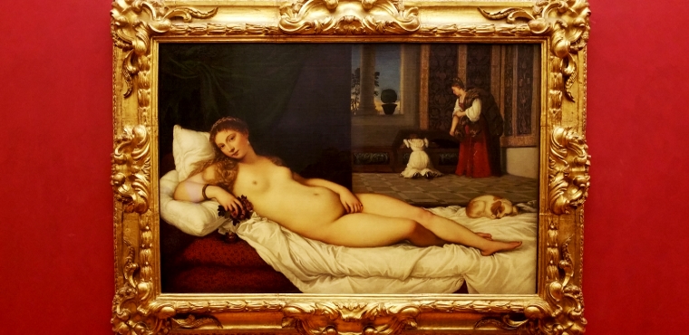 Venere di Urbino, Uffizi gallery in Florence