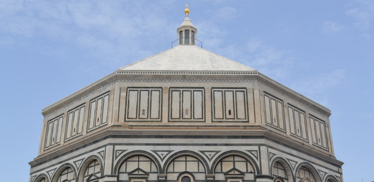 The baptistery in Florence