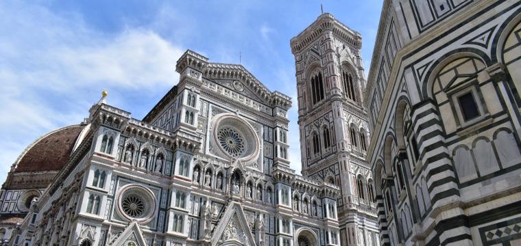 Beautiful view of  Florence Cathedral