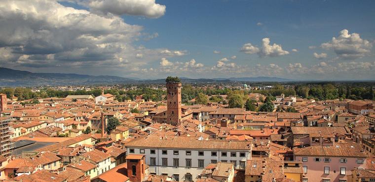 View of Torre Guinigi, Lucca