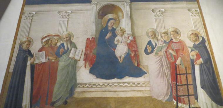 The Madonna delle ombre, San Marco museum in Florence