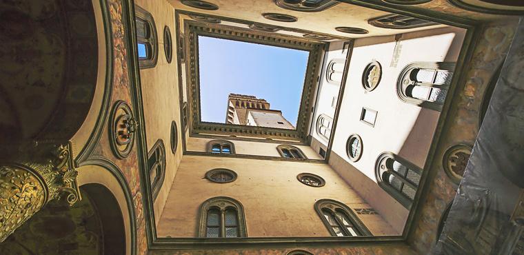 Inside Palazzo Vecchio, Florence