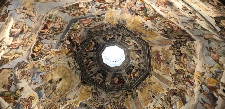 Brunelleschi's Dome, frescoes