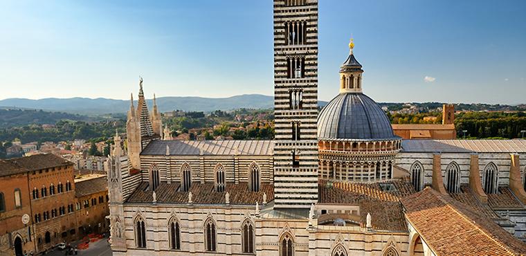 Siena Cathedral top view